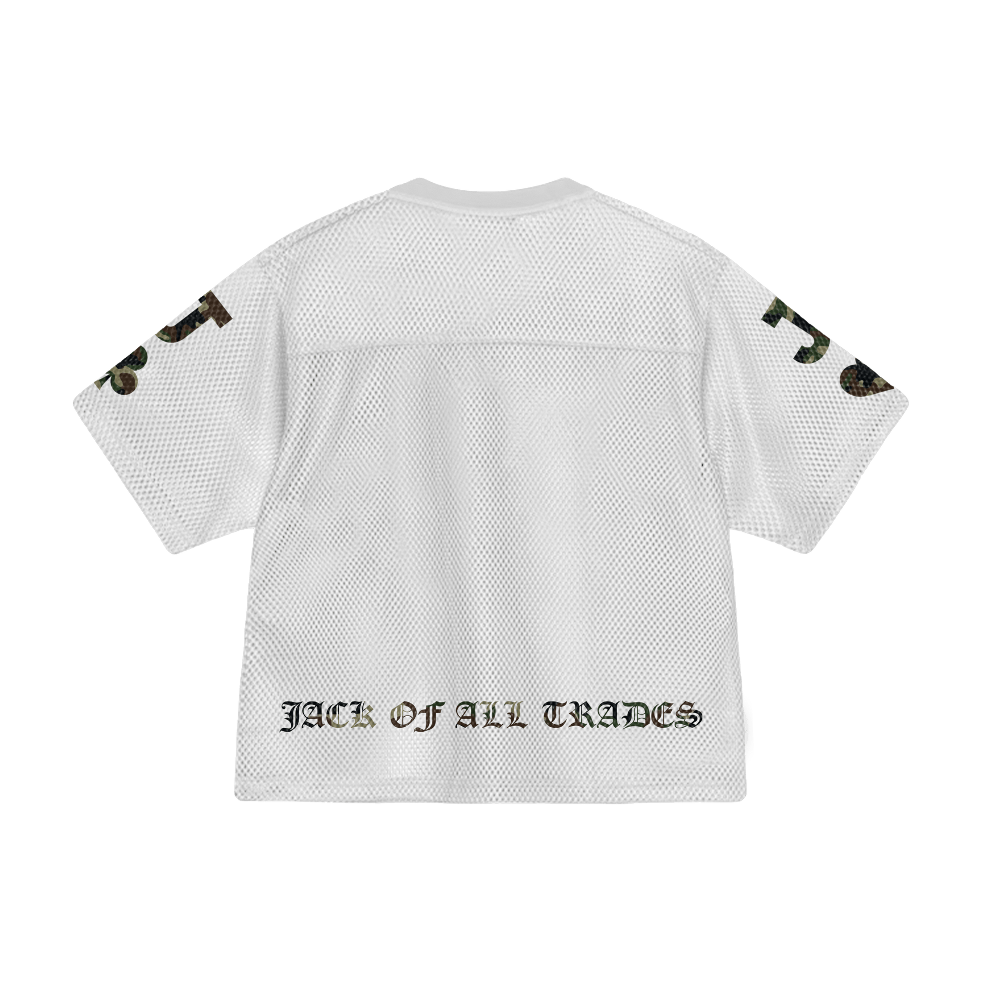 Davinci inspired ‘white/camo’ mesh jersey - Davinci.oat