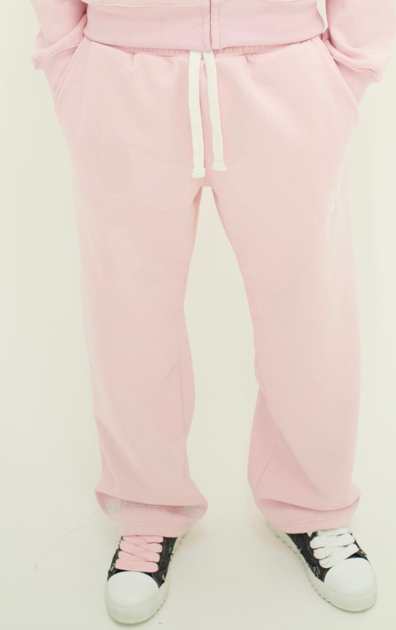 Basic Baggy Jogger - Pink - Davinci.oat