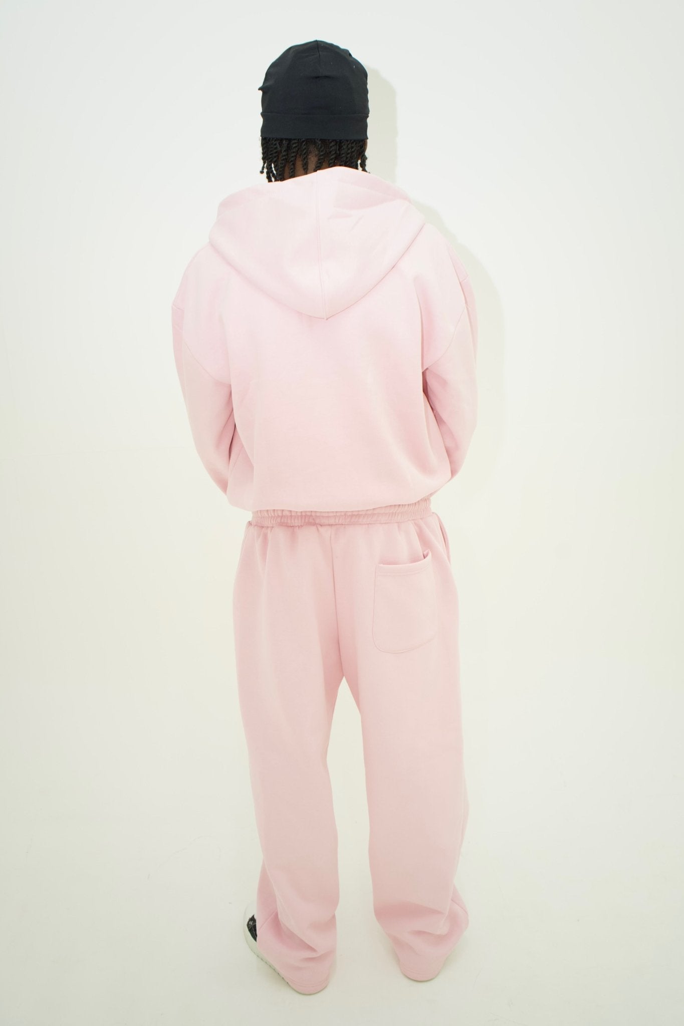 Zip Up Hoodie - Pink - Davinci.oat