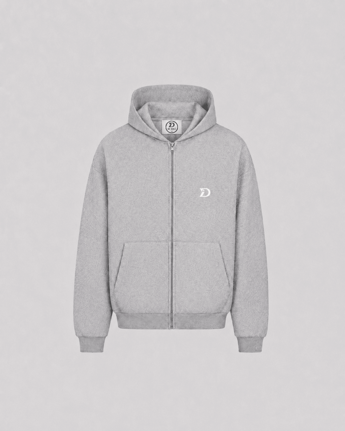 Basic Zip Up Hoodie - Davinci.oat